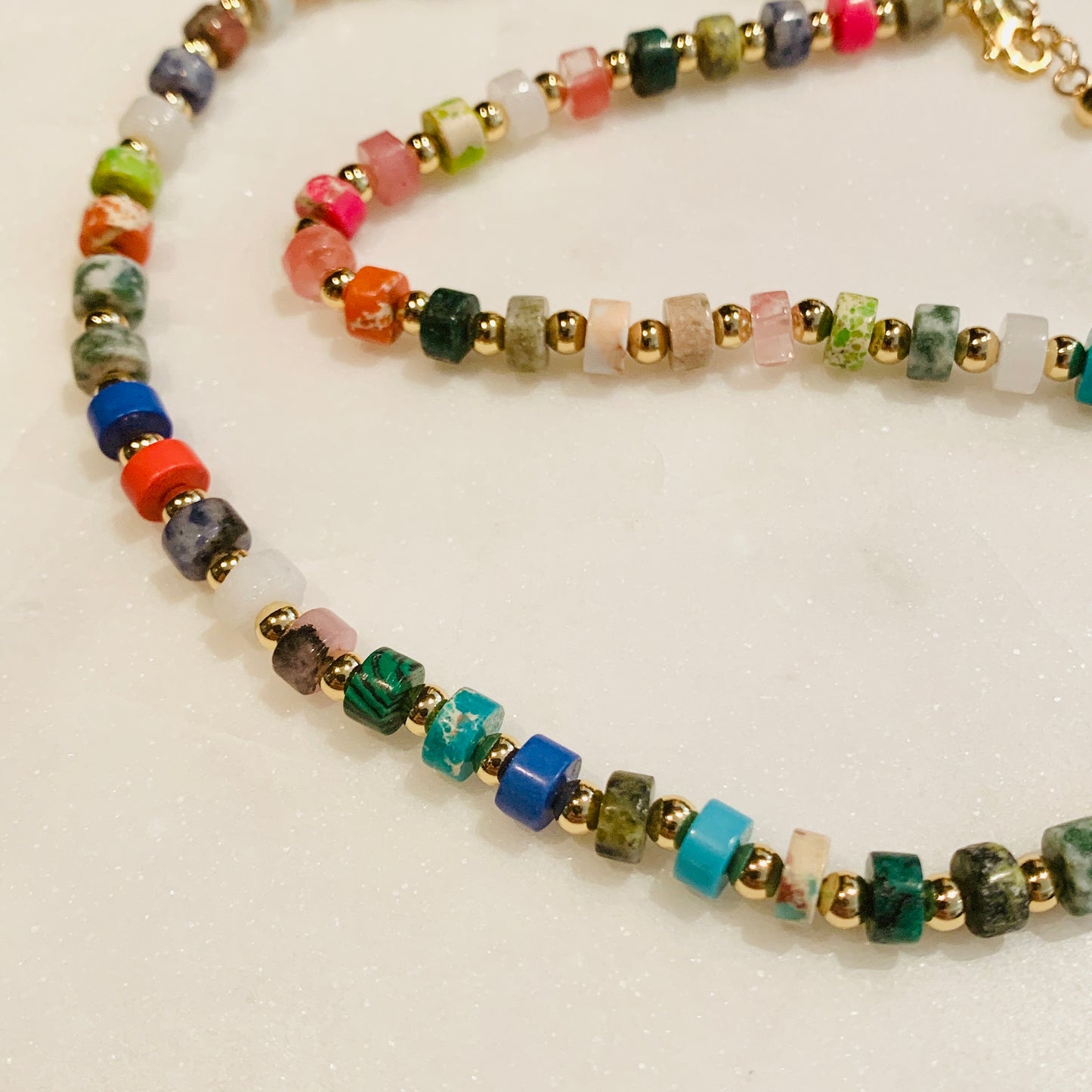 Bohemian Style Beaded Necklace