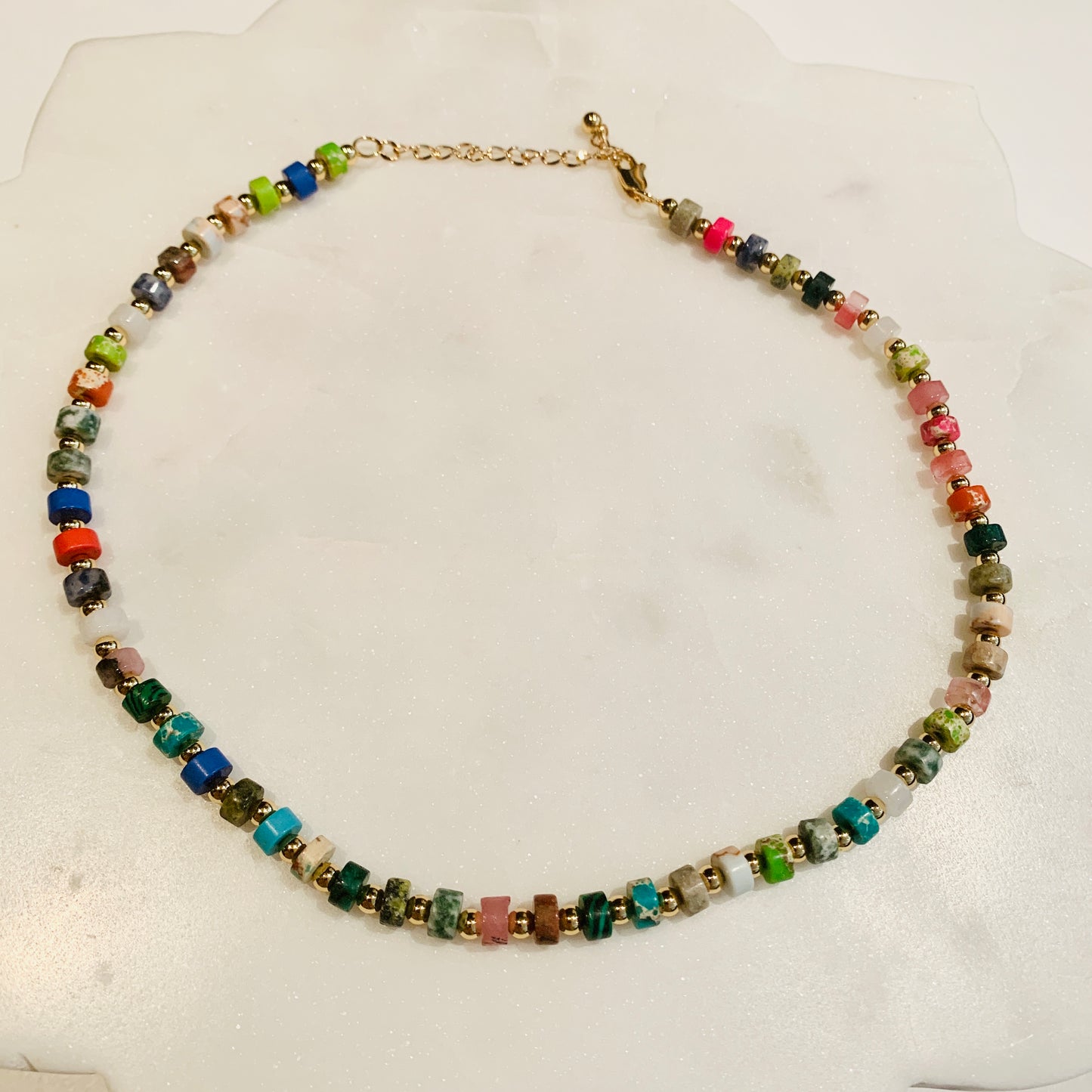 Bohemian Style Beaded Necklace