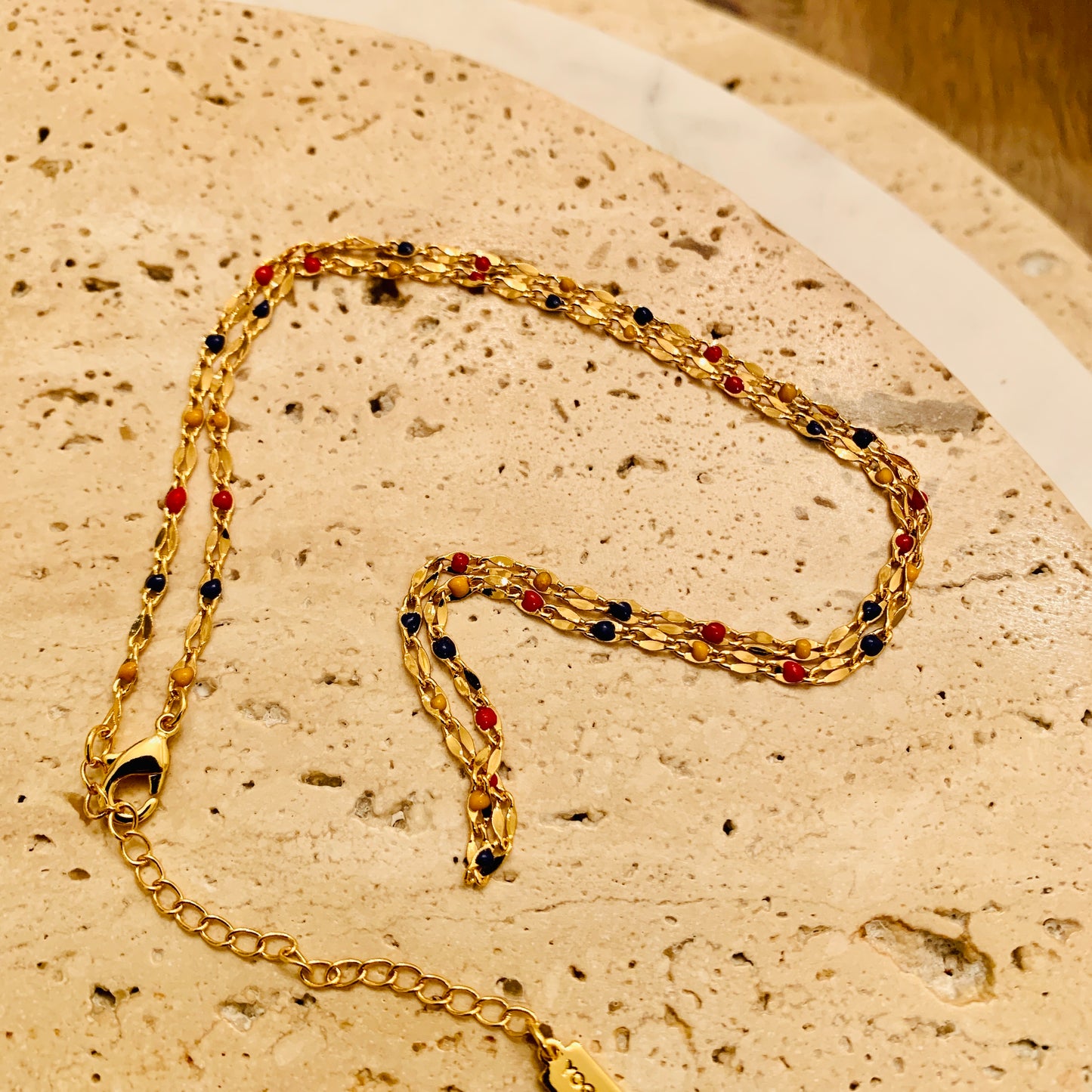 Colorful Love Resin Necklace