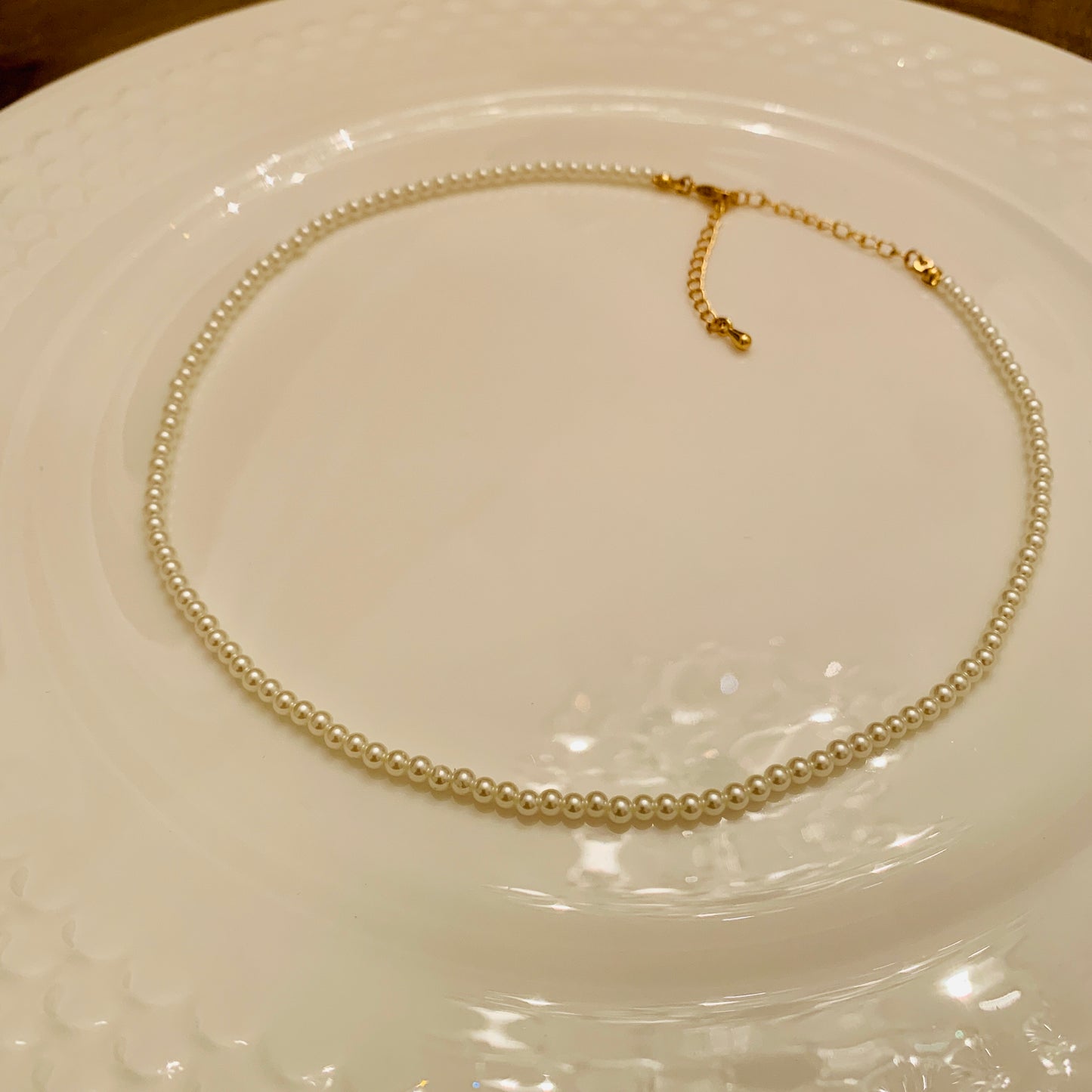 The Endless Love Circle Pearl Necklace