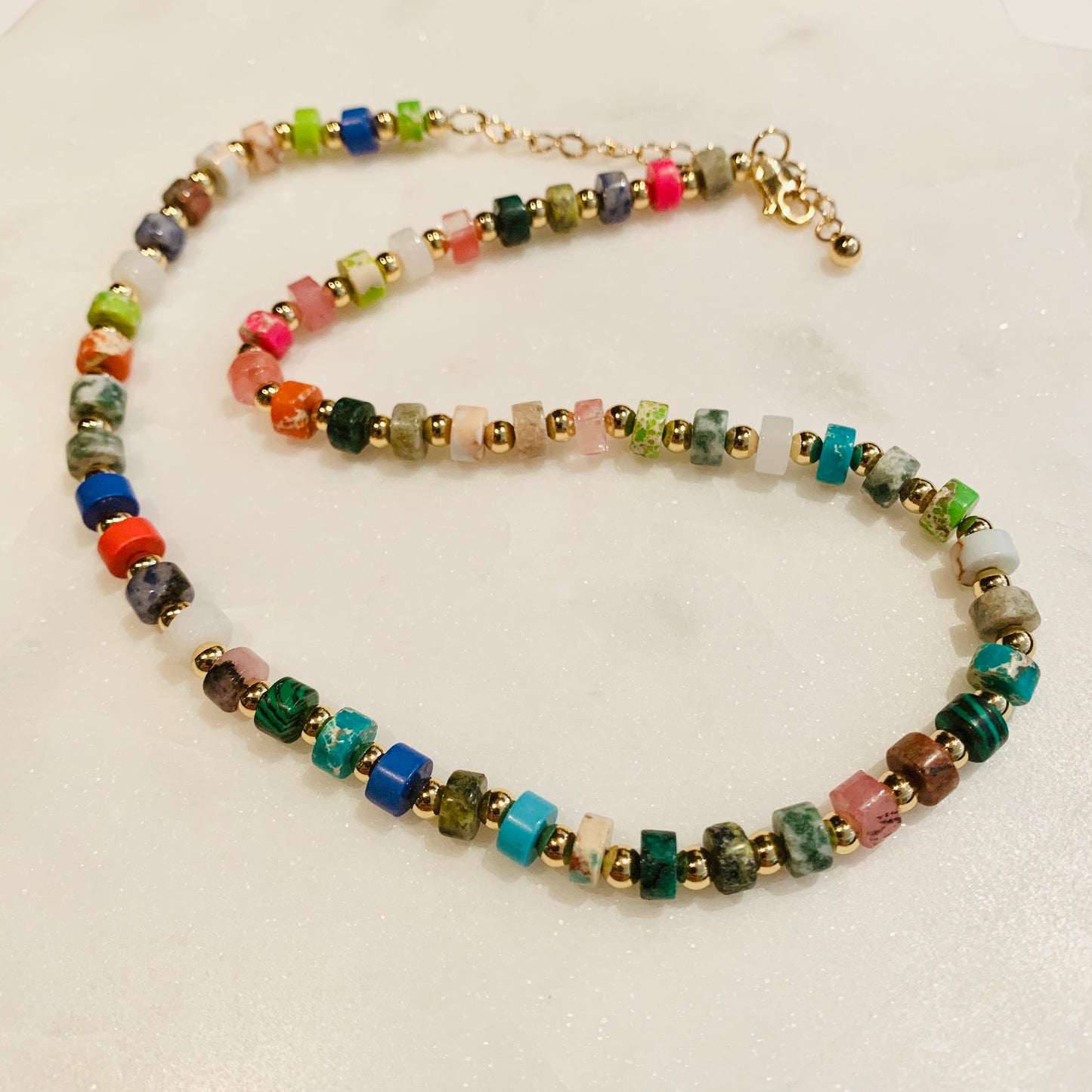 Bohemian Style Beaded Necklace